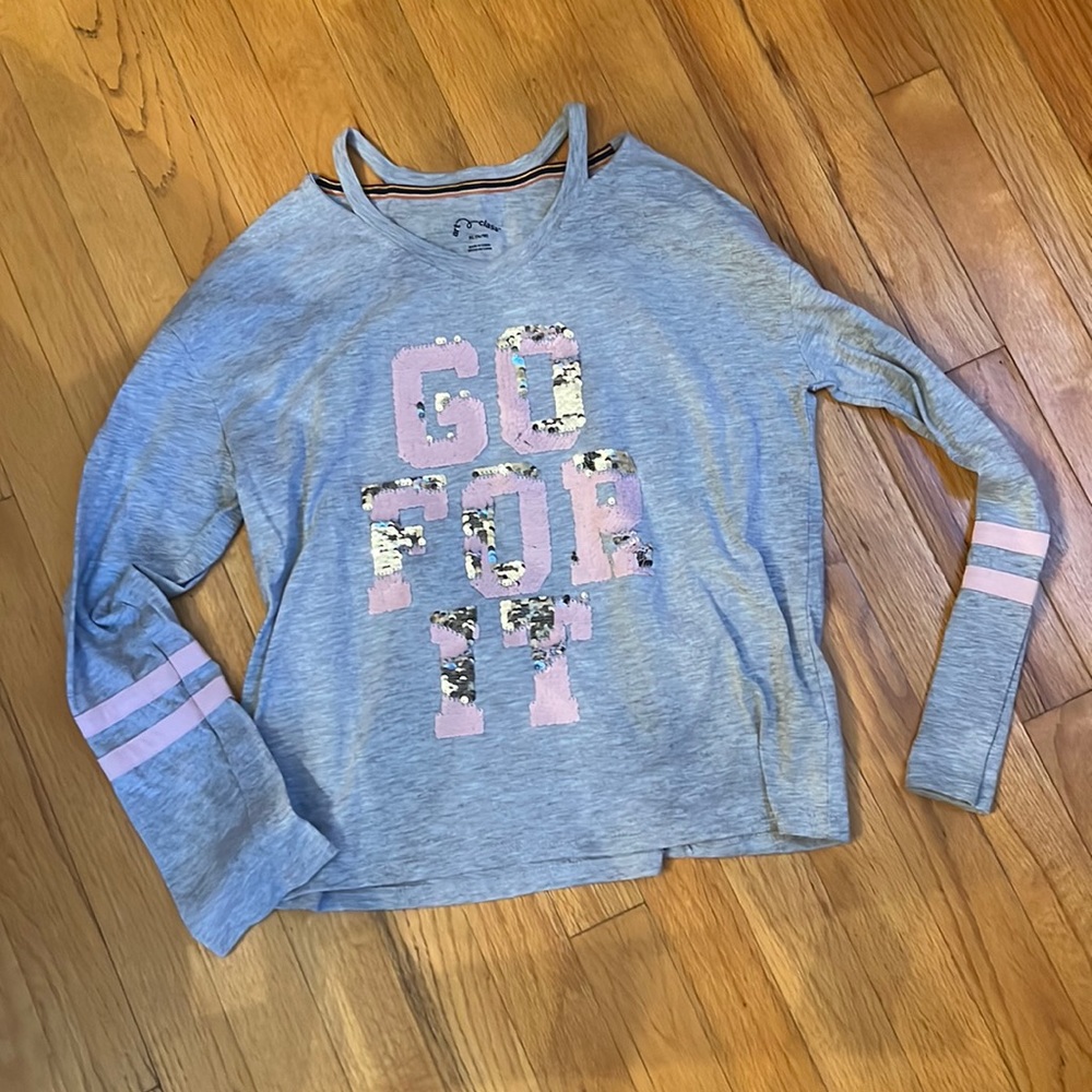 Girls sequin shirt